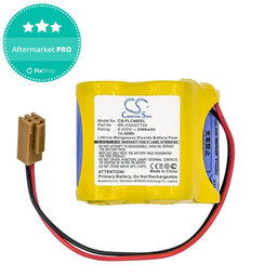 Akkumulátor Fanuc 18-T Series Programmable Logic, 2400mAh, Li-MnO2, 6V, BR-2/3AGCT4A, HQ