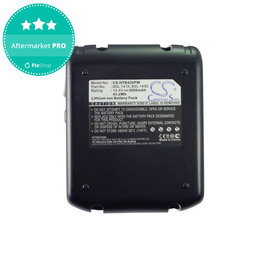 Akkumulátor Hitachi C 14dsl, Dv 14dbl, Wh 14dbl, 3000mAh, Li-Ion, 14.4V, BSL 1415, BSL 1430, HQ