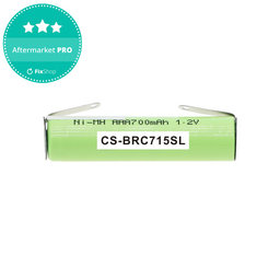 Akkumulátor Philips Norelco QC5055, Braun FreeControl 1715, 700mAh, Ni-MH, 1.2V, 4HGAE-LFU, HQ