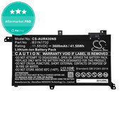 Akkumulátor Asus VivoBook S14, S430FA, 3600mAh, Li-Ion, 11.55V, B31N1732, HQ