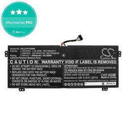 Töltő Lenovo Yoga 720-13, 730-13, 6000mAh, Li-Pol, 7.68V, L16L4PB1, HQ