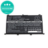 Akkumulátor Dell Inspirion 15, 6400mAh, Li-Pol, 11.4V, 357F9, HQ