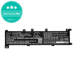 Akkumulátor Asus A705QA, Asus F705MA-Bx030t, 3600mAh, Li-Pol, 11.52V, B31N1635, HQ