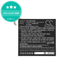 Akkumulátor Lenovo Miix 300, Miix 310, 6900mAh, Li-Pol, 3.7V, LENM1029CWP, HQ