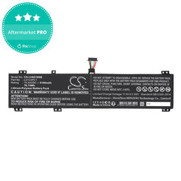 Akkumulátor Lenovo Legion 5 15ARH7H, 82RD0002SB, 5100mAh, Li-Pol, 15.44V, L21C4PC1, HQ