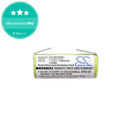 Akkumulátor Oral-B Triumph 4000, 2000mAh, Ni-MH, 1.2V, 3761, HQ