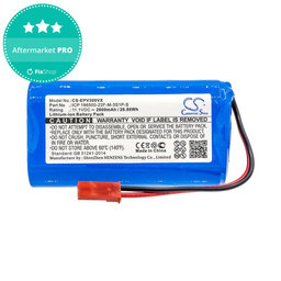 Akkumulátor Electropan ilife V5, V5s, 2600mAh, Li-Ion, 11.1V, ICP 186500-22F-M-3S1P-S, HQ
