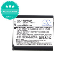 Akkumulátor Samsung Gear 360, 1300mAh, Li-Ion, 3.85V, EB-BC200ABE, HQ