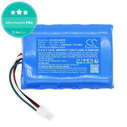 Akkumulátor Ecovacs BAIZE, G1-800, GX-600, GOAT G1, 6400mAh, Li-Ion, 18.5V, 201-2201-0903, HQ
