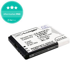 Akkumulátor Nokia N78, N79, N95 8GB, 1100mAh, Li-Ion, 3.7V, BL-6F, HQ