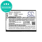 Akkumulátor Alcatel OneTouch 1013, 1035D, 1046D, 400mAh, Li-Ion, 3.7V, TLi004FA, HQ