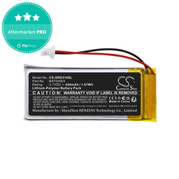 Akkumulátor Cardo Q1, Q3, 450mAh, Li-Pol, 3.7V, BAT00003, HQ