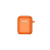 Szilikon tok, AirPods 1 és 2, narancssárga