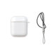 Szilikon tok, AirPods 1 és 2, átlátszó