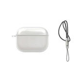 Szilikon tok, AirPods Pro, átlátszó
