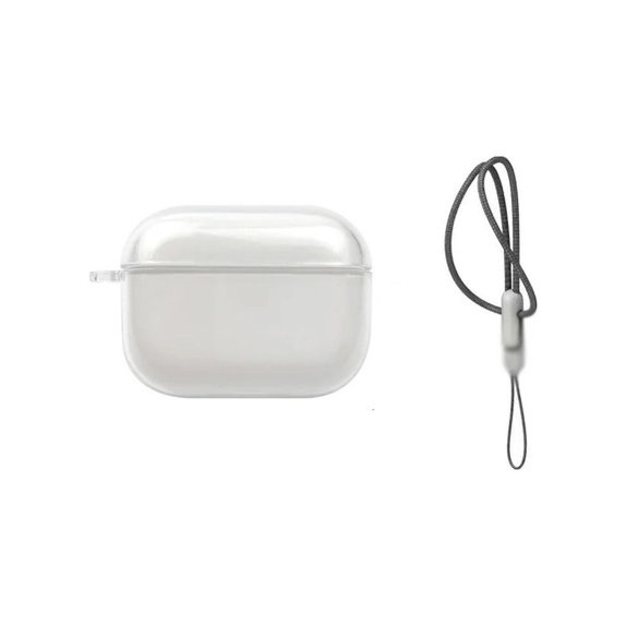 Szilikon tok, AirPods Pro, átlátszó