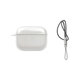 Szilikon tok, AirPods Pro, átlátszó