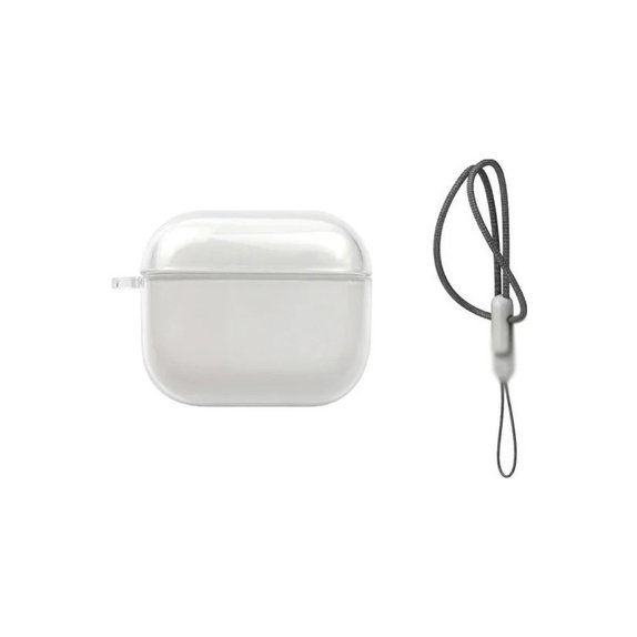 Szilikon tok, AirPods 3, átlátszó