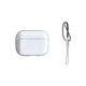 Szilikon tok, AirPods Pro 2, átlátszó