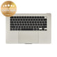 Felső billentyűzetkeret MacBook Air 15", A3114 (2024), US billentyűzettel és akkumulátorral, Starlight, 661-40268, Genuine Apple