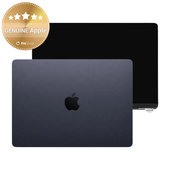LCD kijelző MacBook Air 13", A3113 (2024), első üveggel és fedéllel, Midnight, 661-40281, Genuine Apple