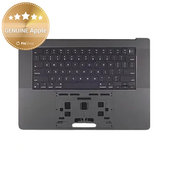 Felső billentyűzetkeret MacBook Pro 16", A3403 (2024), US billentyűzettel és akkumulátorral, Space Black, 661-42823, Genuine Apple
