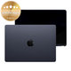 LCD kijelző MacBook Air 13", A3240 (2025), első üveggel és fedéllel, Midnight, 661-50105, Genuine Apple
