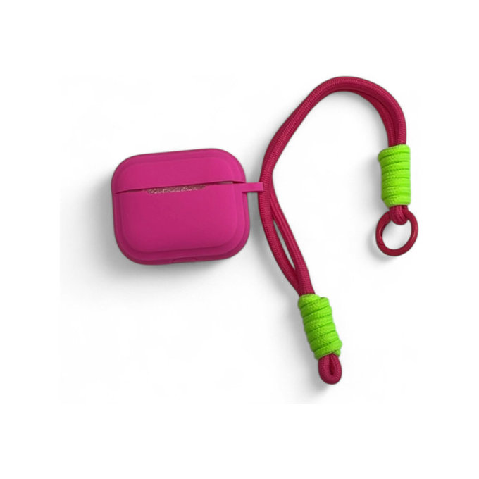 Szilikon tok, AirPods Pro 2, Light Pink