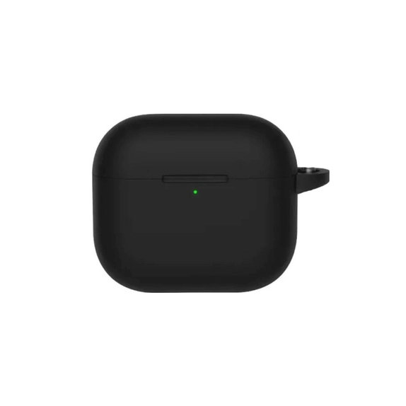 Szilikon tok, AirPods 4, fekete