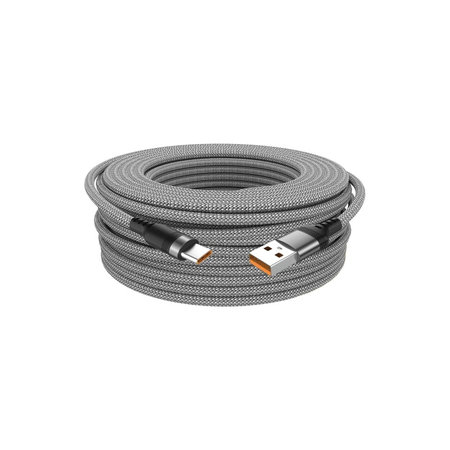 USB-C / USB-C kábel, 6A, 1m, szürke