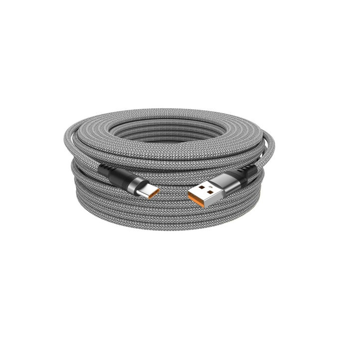 USB-C / USB-C kábel, 6A, 1m, szürke