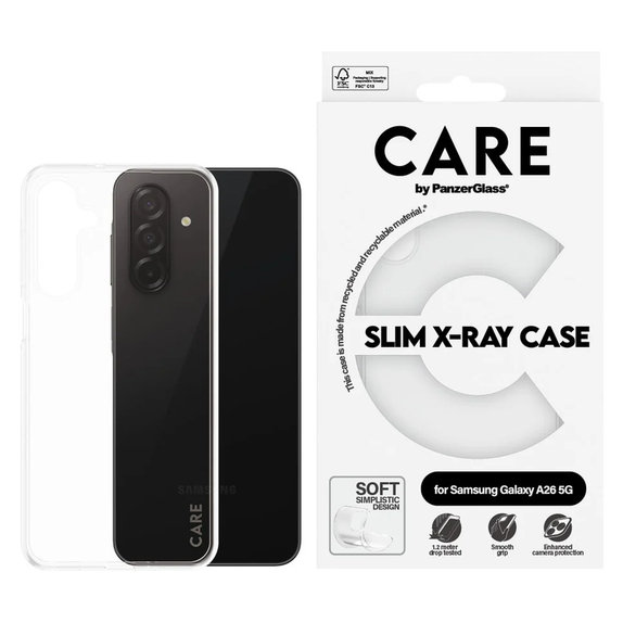 Tok X-Ray Samsung Galaxy A26 5G készülékhez, Átlátszó, PanzerGlass