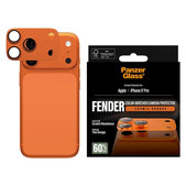 Objektívlencse védő Fender iPhone 17 Pro, Narancssárga, PanzerGlass
