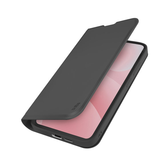 SBS - Book Wallet Smooth tok Samsung Galaxy S26, fekete