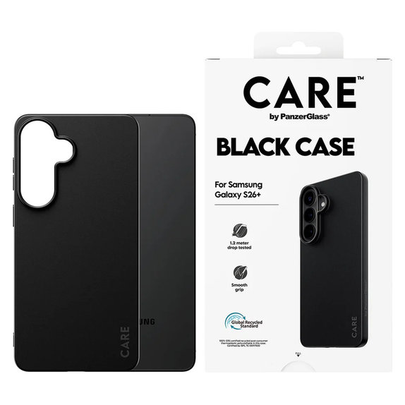 Tok TPU Samsung Galaxy S26+ készülékhez, Fekete, PanzerGlass