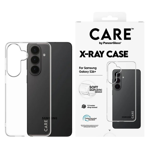 Tok X-Ray Samsung Galaxy S26+ készülékhez, Átlátszó, PanzerGlass