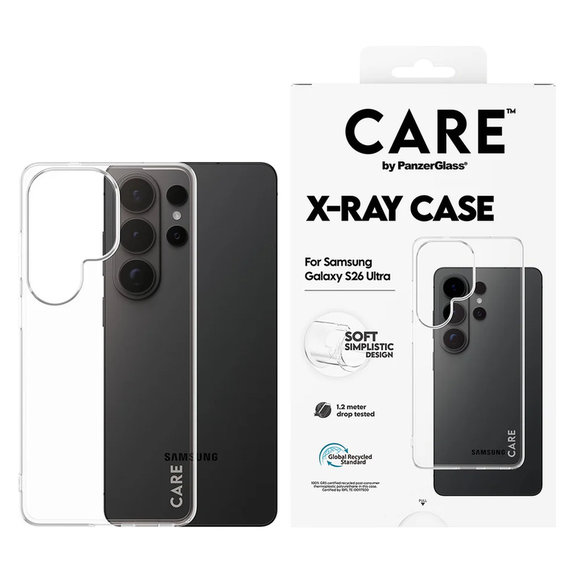 Tok X-Ray Samsung Galaxy S26 Ultra készülékhez, Átlátszó, PanzerGlass