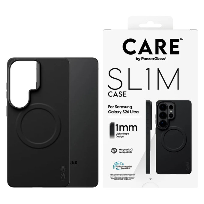 Tok SL1M Samsung Galaxy S26 Ultra készülékhez, Fekete, PanzerGlass