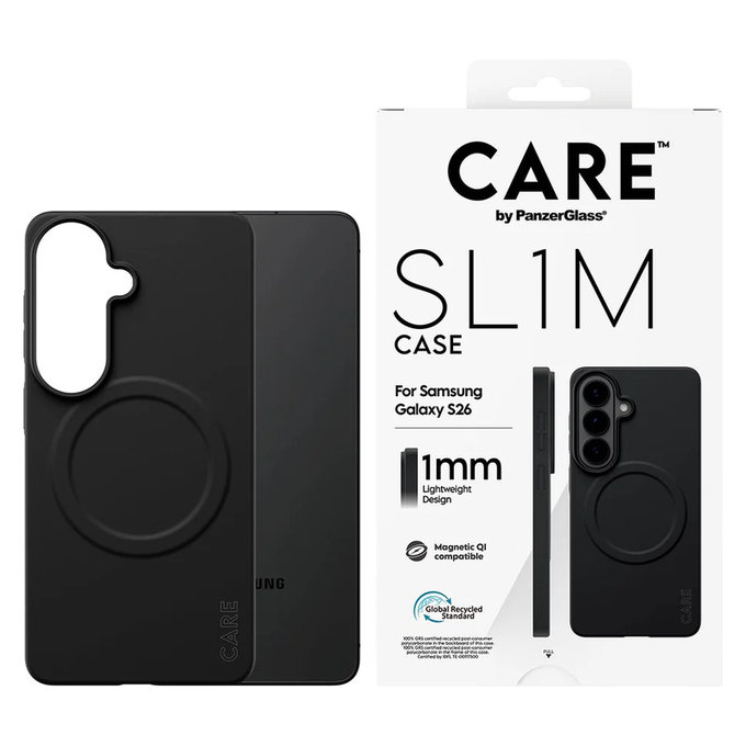 Tok SL1M Samsung Galaxy S26 készülékhez, Fekete, PanzerGlass