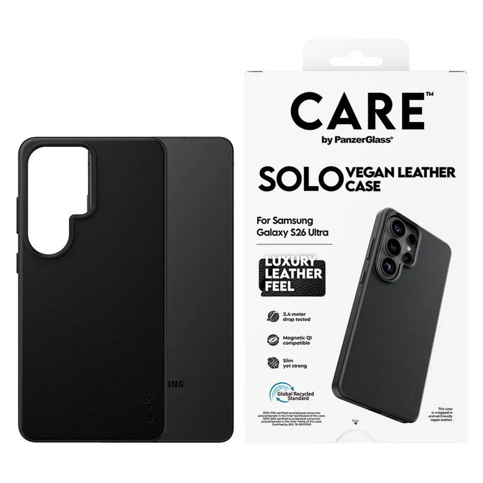 Tok Solo Samsung Galaxy S26 Ultra készülékhez, Fekete, PanzerGlass