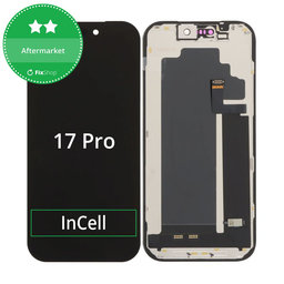 Kijelző In-Cell FHD iPhone 17 Pro, Érintőüveg kerettel