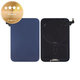 Hátsó ház üveg iPhone 17 Pro Max készülékhez, Dark Blue, Pulled A