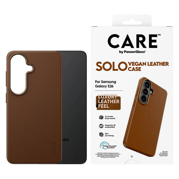 Tok Solo Samsung Galaxy S26 készülékhez, Hnedé, PanzerGlass