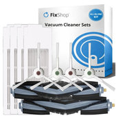 Pótalkatrész készlet (white)Ecovacs T20, T20 Max, T20 Pro (2x Főkefe, 4x Szűrő, 4x Oldalkefe – fehér)