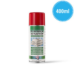 Műanyag tisztító hab, 400 ml, spray