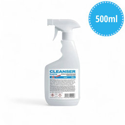 Műanyag tisztító, 500 ml, szórófejes