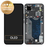 Kijelző Xiaomi 15T Pro 5G, Black, Érintőüveg kerettel, 5600040O12U00, Genuine Service Pack