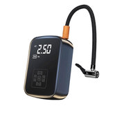 Vezeték nélküli légkompresszor digitális kijelzővel, 150 PSI, fekete