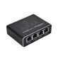 4 portos Gigabit Ethernet switch, RJ45, 1000 Mbps