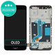 OnePlus 5 - LCD Kijelző + Érintőüveg + Keret (Black) TFT